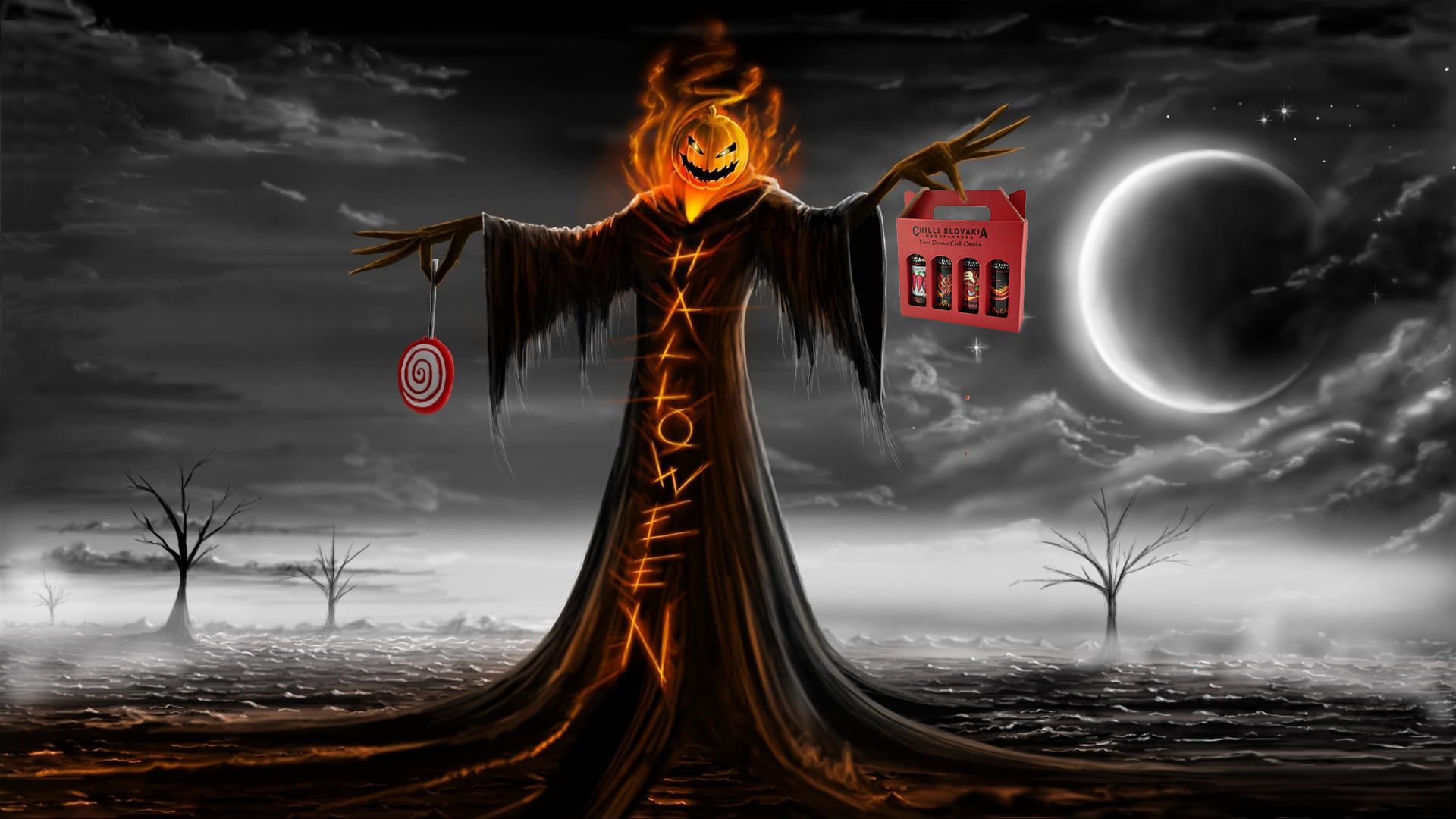 Halloween smakuje naprawdę ostro z prezentem w postaci chili!