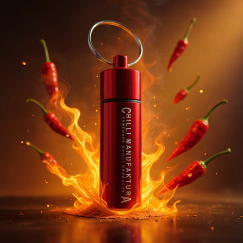 Brelok chili czerwony z Habanero – bardzo ostry
