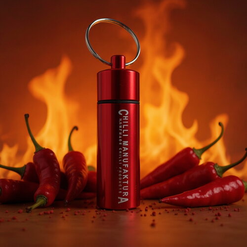 Brelok chili czerwony z Carolina Reaper – ultra ostry
