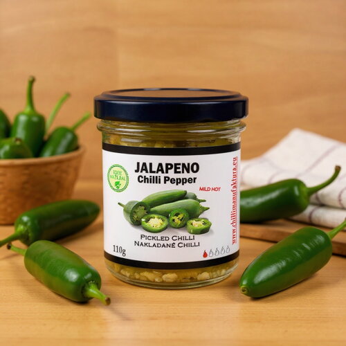Marynowane papryczki jalapeno zielone 100 g – łagodne