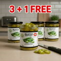 Promocja 3+1 GRATIS  wysterilyzowane zielone Jalapeno, pokrojone w plastry 110 g