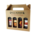 Sosy chilli Pudełko upominkowe Brown 4x 100 ml