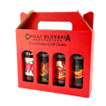 Sosy chili Pudełko upominkowe Czerwony 4x 100 ml