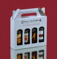 Sosy chilli Opakowanie upominkowe białe 4x 100 ml