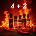 Promocja 4+2 GRATIS sosy Jalapeno, Salsa, Cayenne, Habanero + wybierz 2 gratis