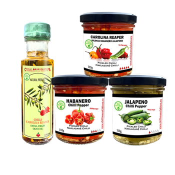 STERILYZOWANE CHILLI i OLEJE