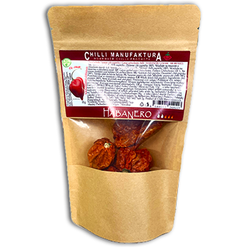 Papryczki Habanero suszone całe 10g