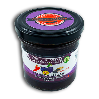 DŻEM CHILLI 150g Śliwka z makiem