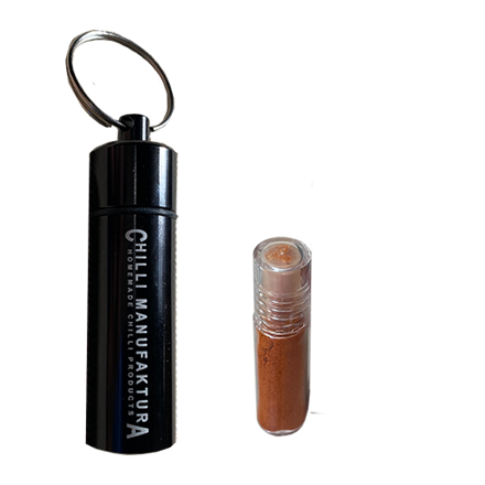 Brelok CM czarny + Carolina Reaper (ULTRA HOT)  