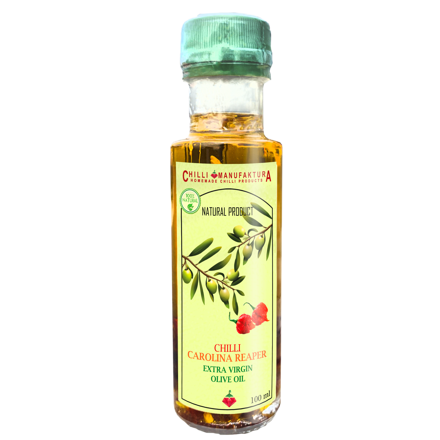 Oliwa z oliwek z pierwszego tłoczenia i chili | CAROLINA REAPER | 100 ml