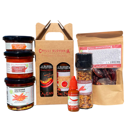 MEDIUM HOT Duo okazyjny zestaw chilli 8-częściowy