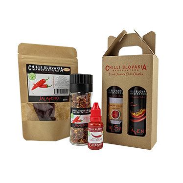 MEDIUM HOT Duo okazyjny zestaw chilli 5-częściowy